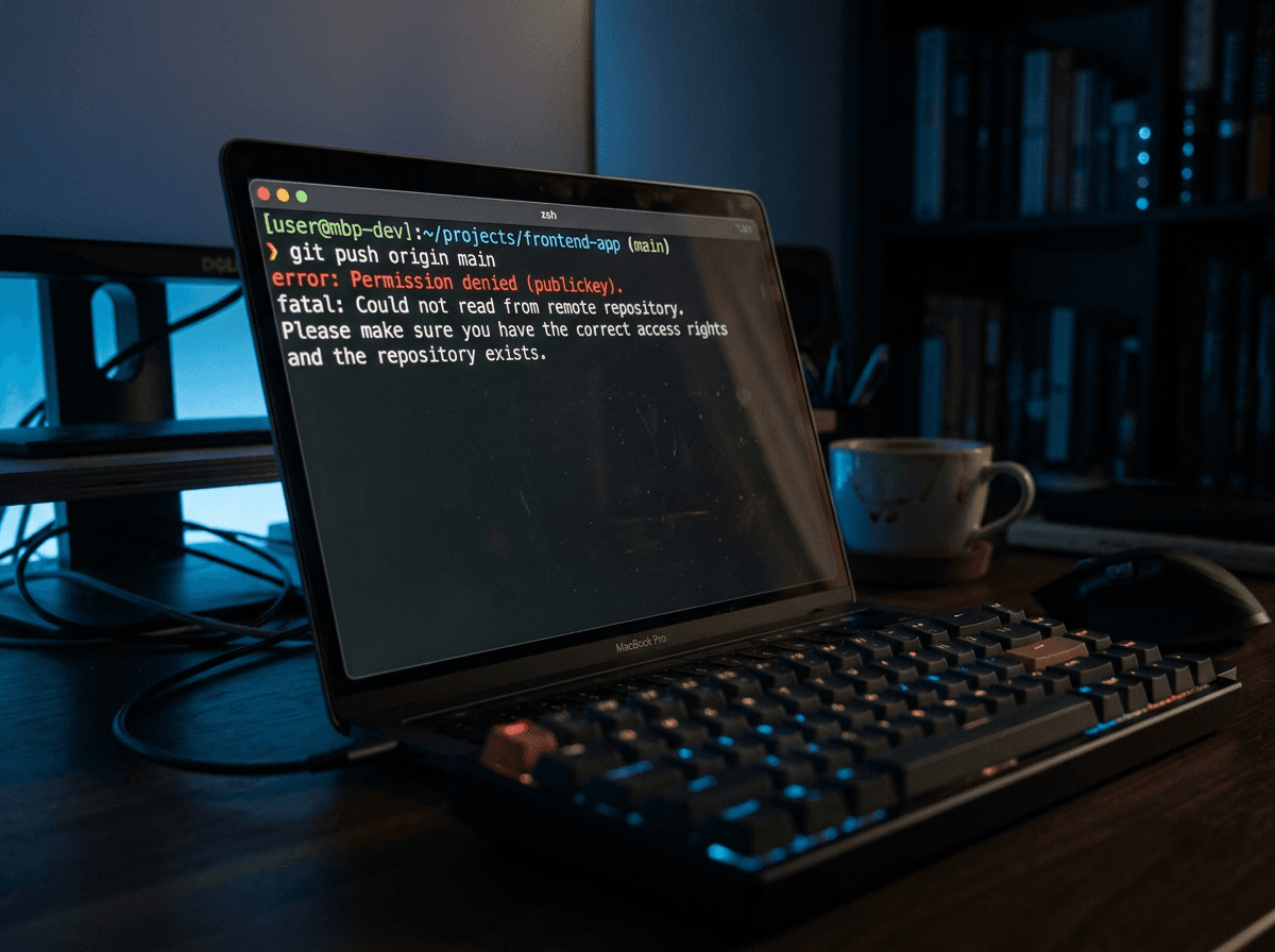 Fix "Permission denied (publickey)" for Git over SSH
